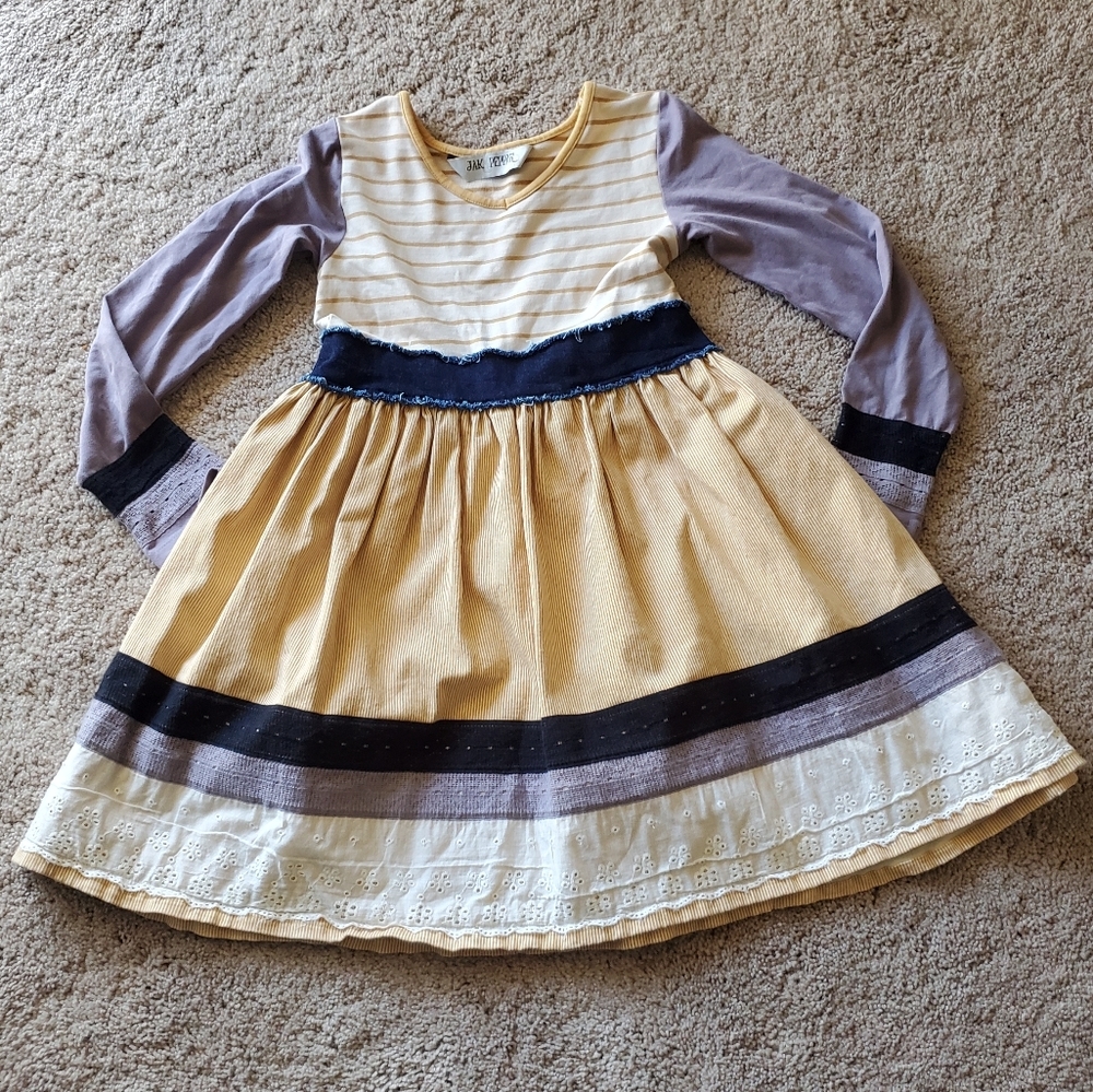 Jak & Peppar Long Sleeve Dress Size 8